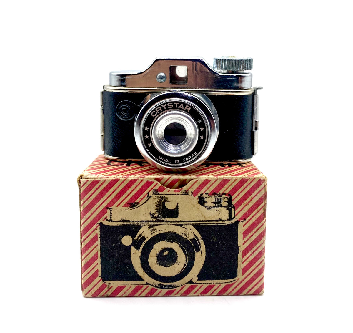 Crystar Old Mini Camera Vintage 1950's Miniature Crystar Spy