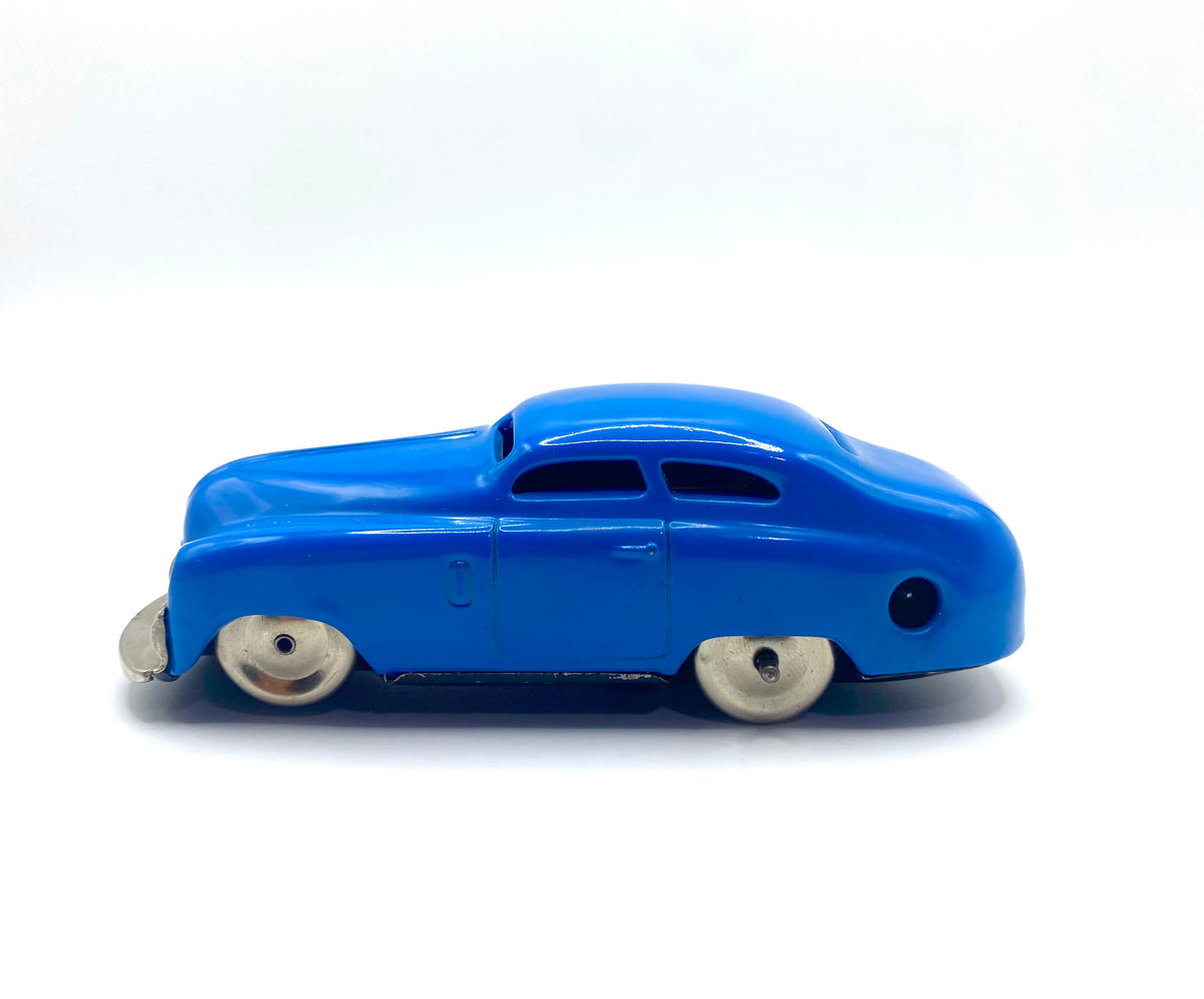 Schuco , blue, Mirakocar 1001 Wind Up Toy Car with original