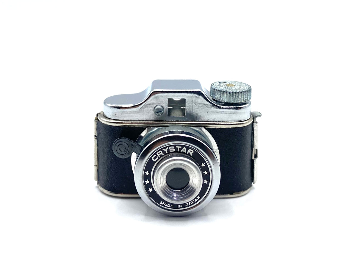 CRYSTAR CAMERA 日本製　アンティーク Vintage 1950's Miniature Crystar Spy Camera With original