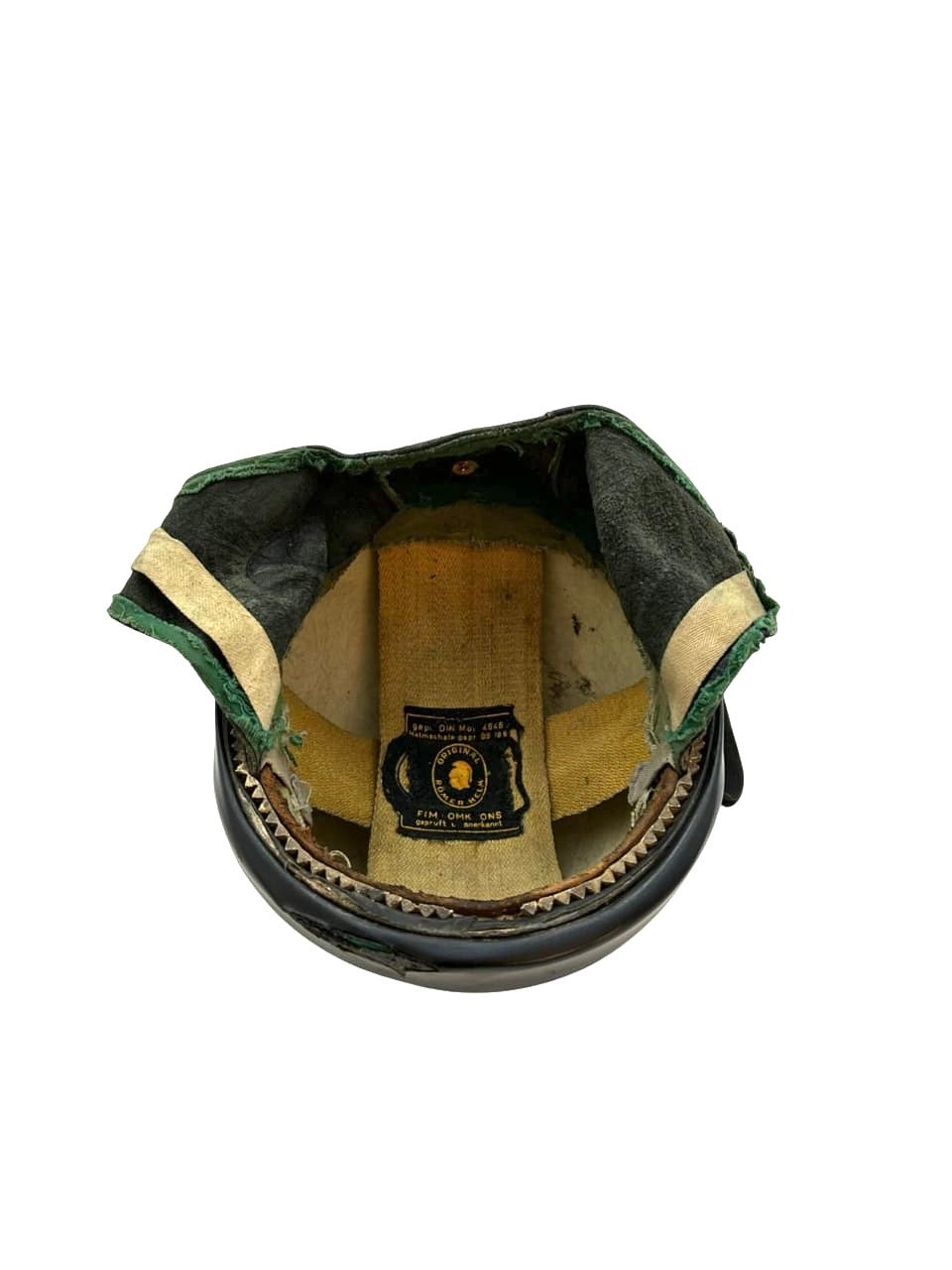 50's style motorcycle helmet Vintage 1950s motorcycle helmet – Iapello Arts & Antiques