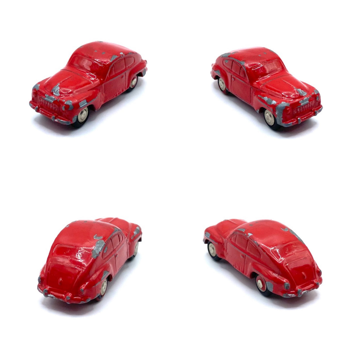 Schuco Piccolo 707 – BMW 507 Rouge 1955 – Miniature 1/64 – Vintage Collection