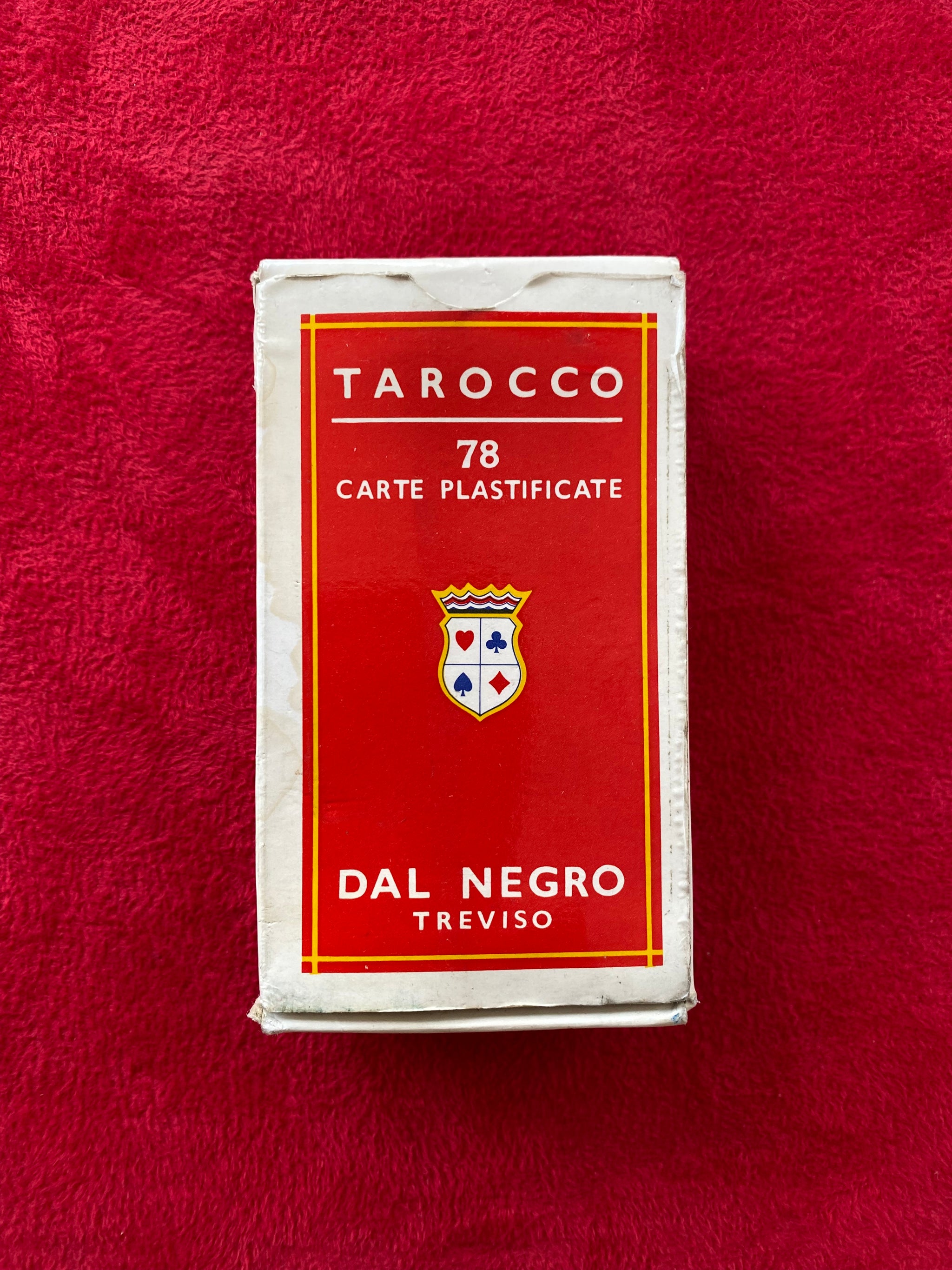 Vintage , 1971, Italian Tarot 78 playing card . NEW