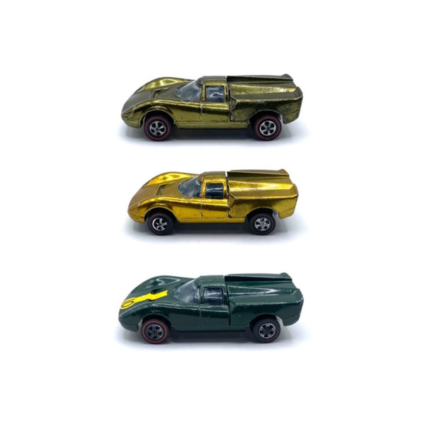 HotWheels LOLA GT70 ホットウィール　ヴィンテージ　1968 Hot Wheels Redline 1968 Lola GT-70, Green, USA Base