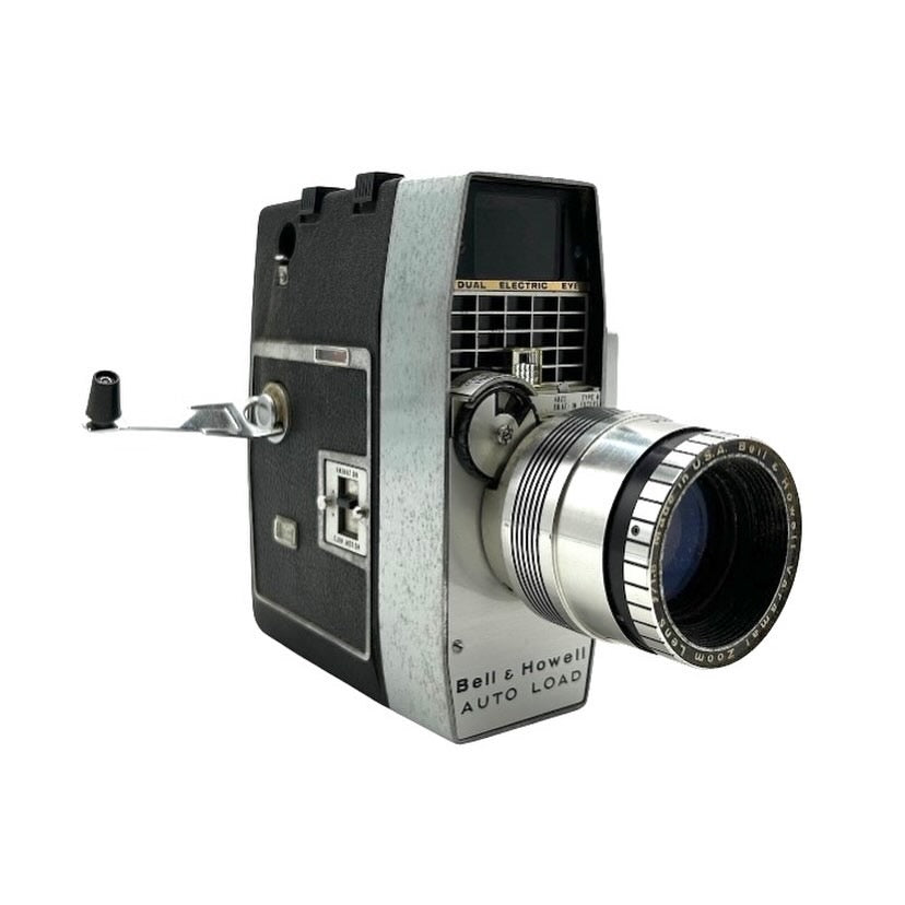 Vintage Caméscope Bell & Howell Filmo Auto 8 avec Vintage Caméscope Bell & Howell Filmo Auto 8 avec