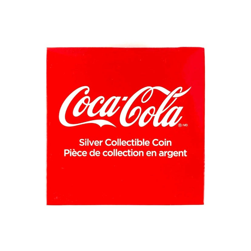 2018 Fiji Coca-Cola Bottle Cap-Shaped 6 gram Silver Colorized $1 Coin - Coca-Col 2018 Fiji Coca-Cola Bottle Cap-Shaped 6 gram Silver Colorized $1 Coin - Coca-Col