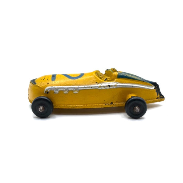 Sun Rubber Company Painted Rubber Toy Race Car, Barberton, Ohio