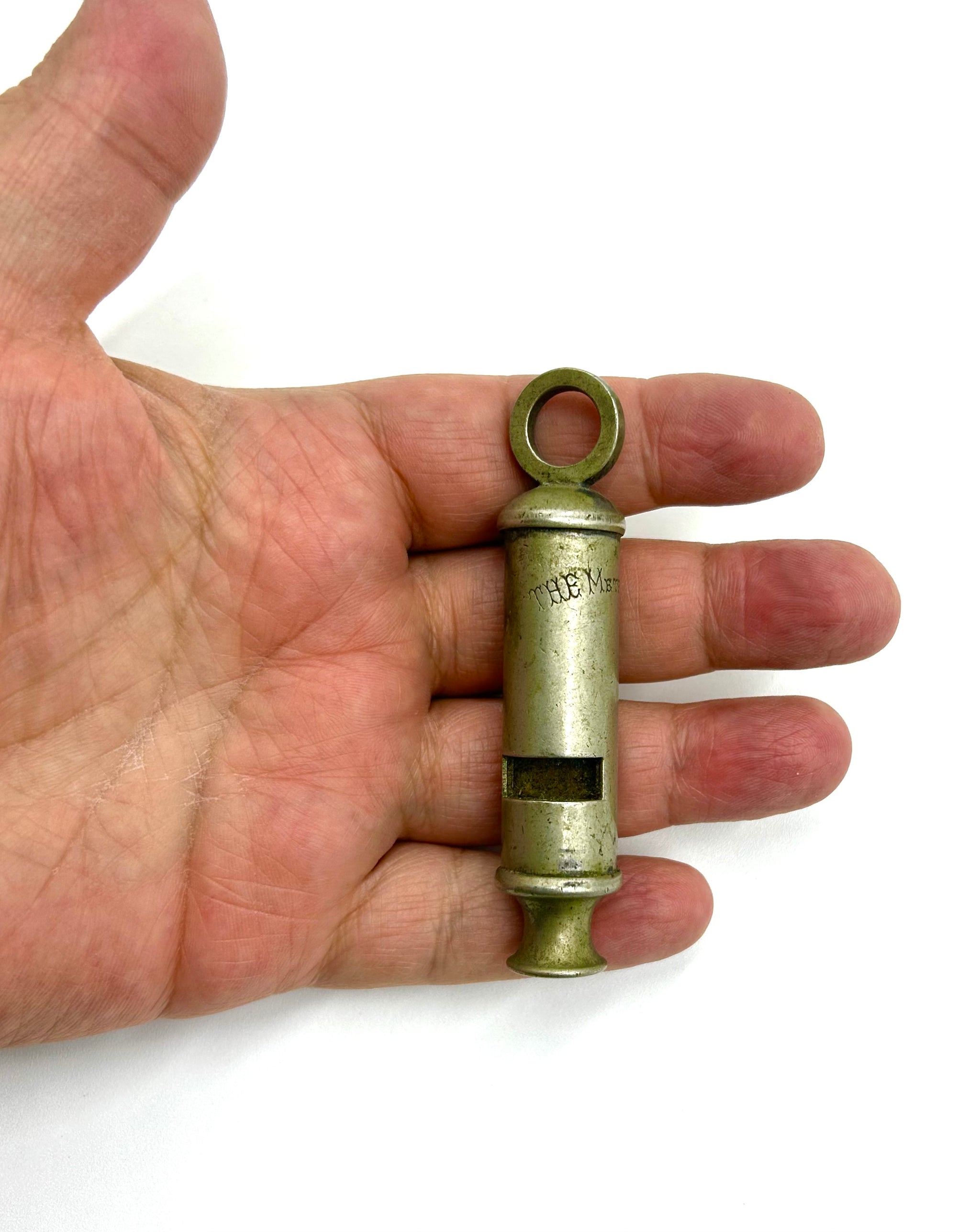 Original, 1930s, The Metropolitan, Police Whistle, made in England