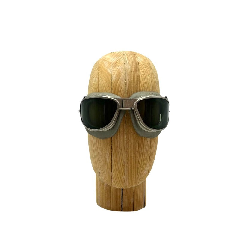 pilot goggles ww2 American Optical Aviators Goggles in Original Case. Type B-7 1930s-40s – Iapello Arts & Antiques