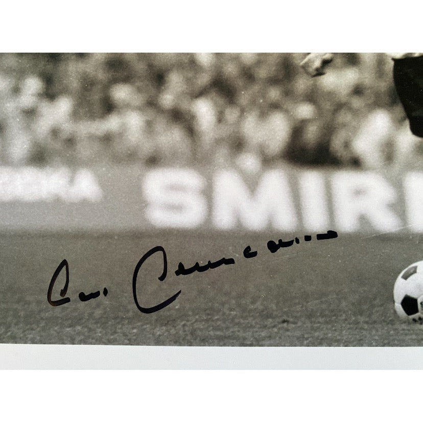 Football Franz Beckenbauer signed colour photo pictured playing for West Germany.