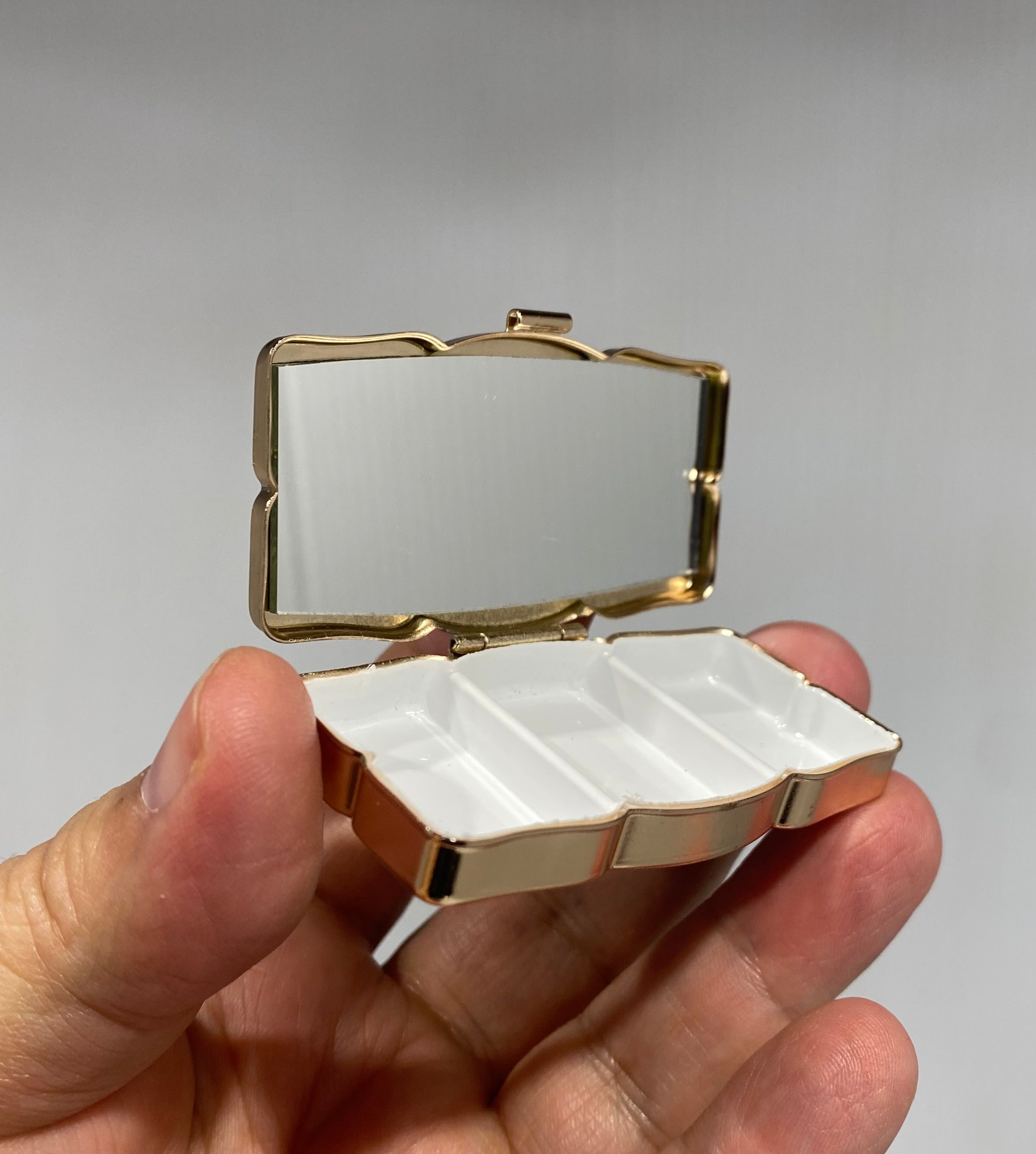 Vintage, 1950s, Lipstick Holder with mirror Iapello Arts & Antiques