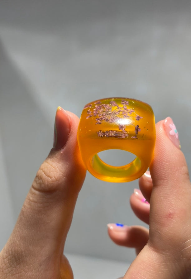 vintage and funny , plastic ring