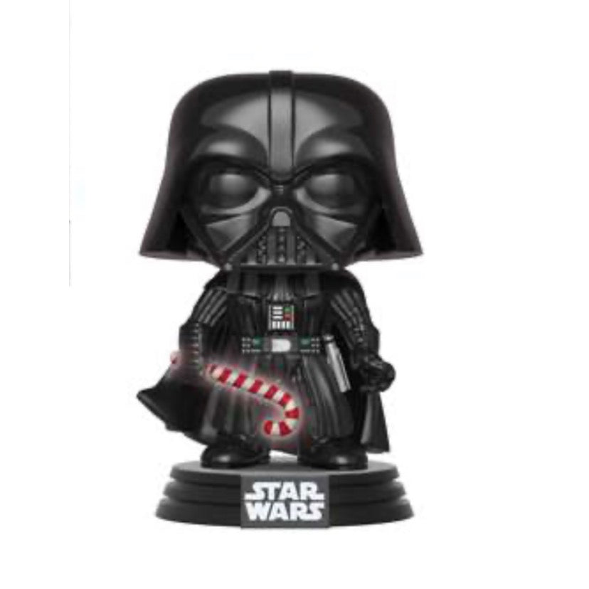 Star Wars Funko Pop bobble head figure of Darth Vader, brand new in box and signed to front by actor C Andrew Nelson