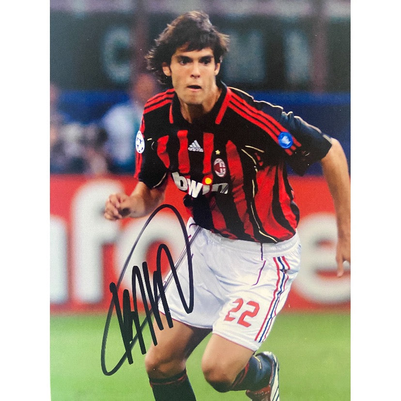 AC Milan , Kaká (  Ricardo Izecson dos Santos Leite  ) hand signed.