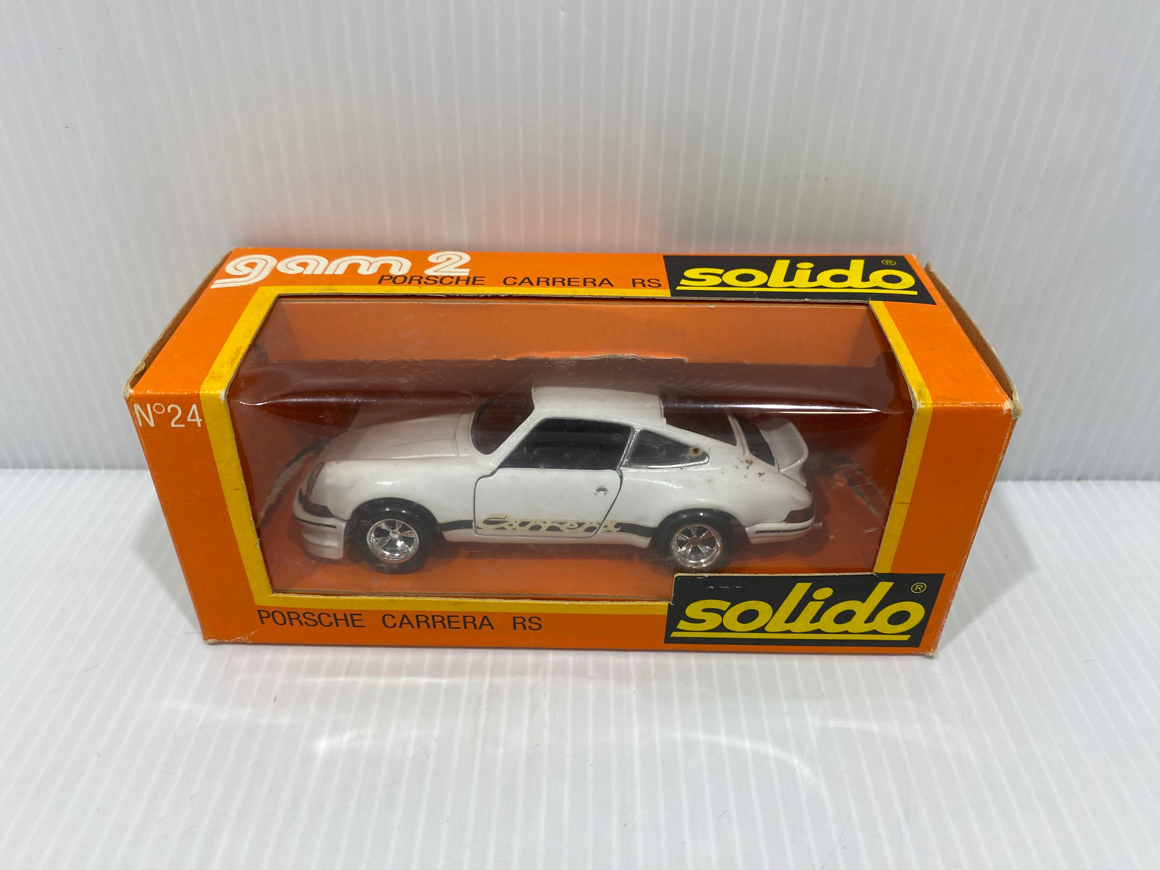 SOLIDO Gam 2 - PORSCHE CARRERA RS N. 24 - 1979