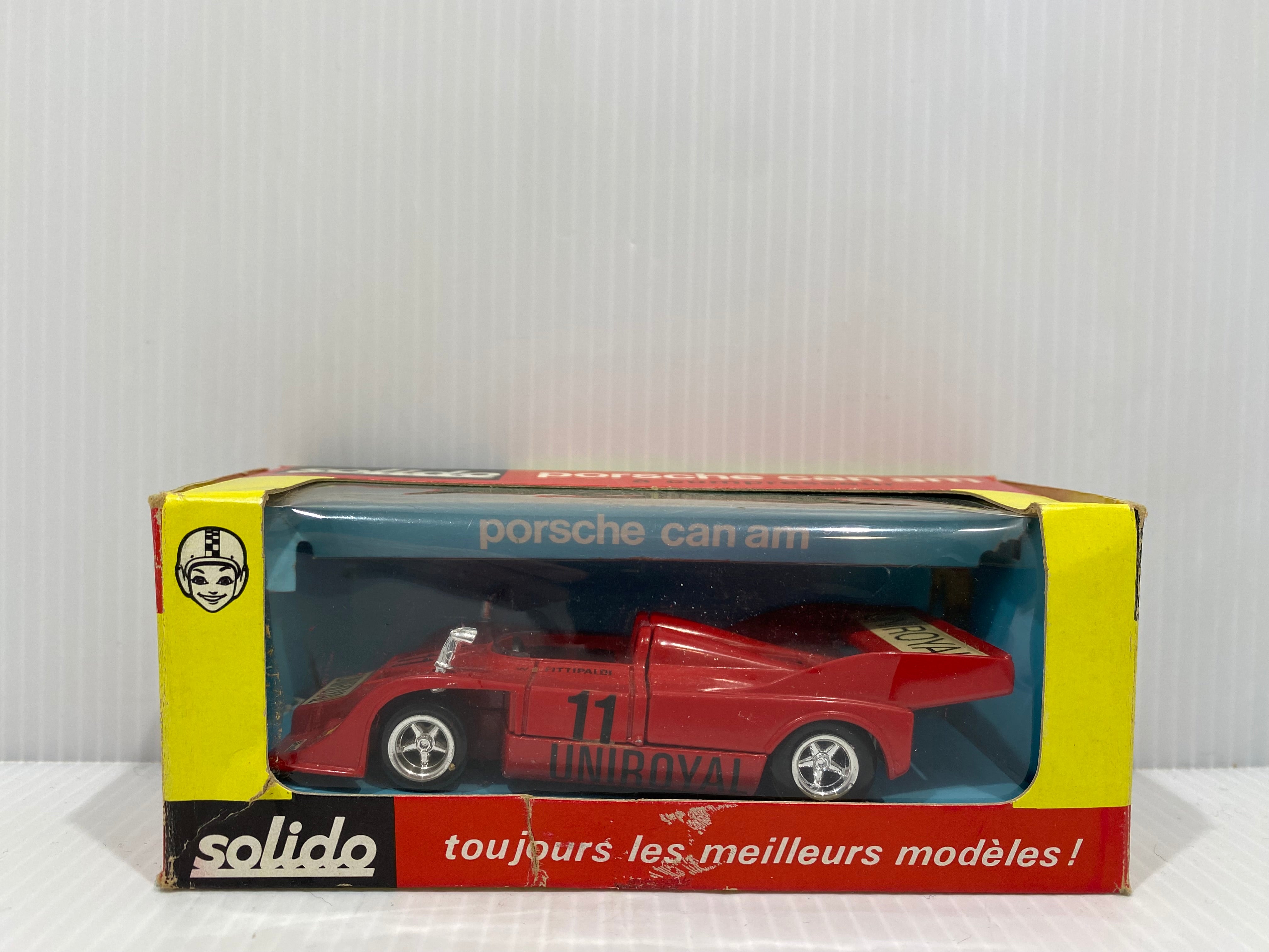 SOLIDO Porsche Can Am Orginal Boîte Comme Photo SOLIDO Porsche Can Am Orginal Boîte Comme Photo