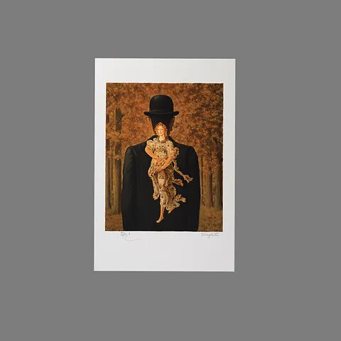 after) René Magritte  Le Bouquet tout fait