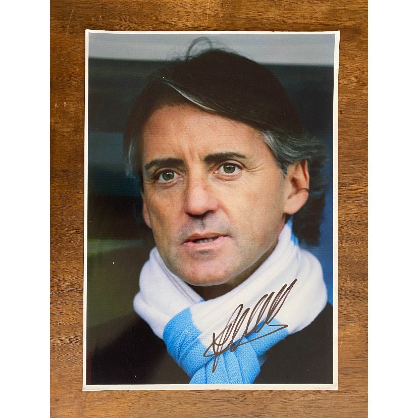 Roberto Mancini signed Manchester City.