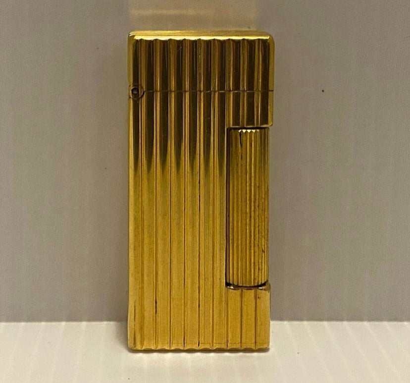 1950s DUNHILL Gold AUTO ROLLALITE, patrol lighter