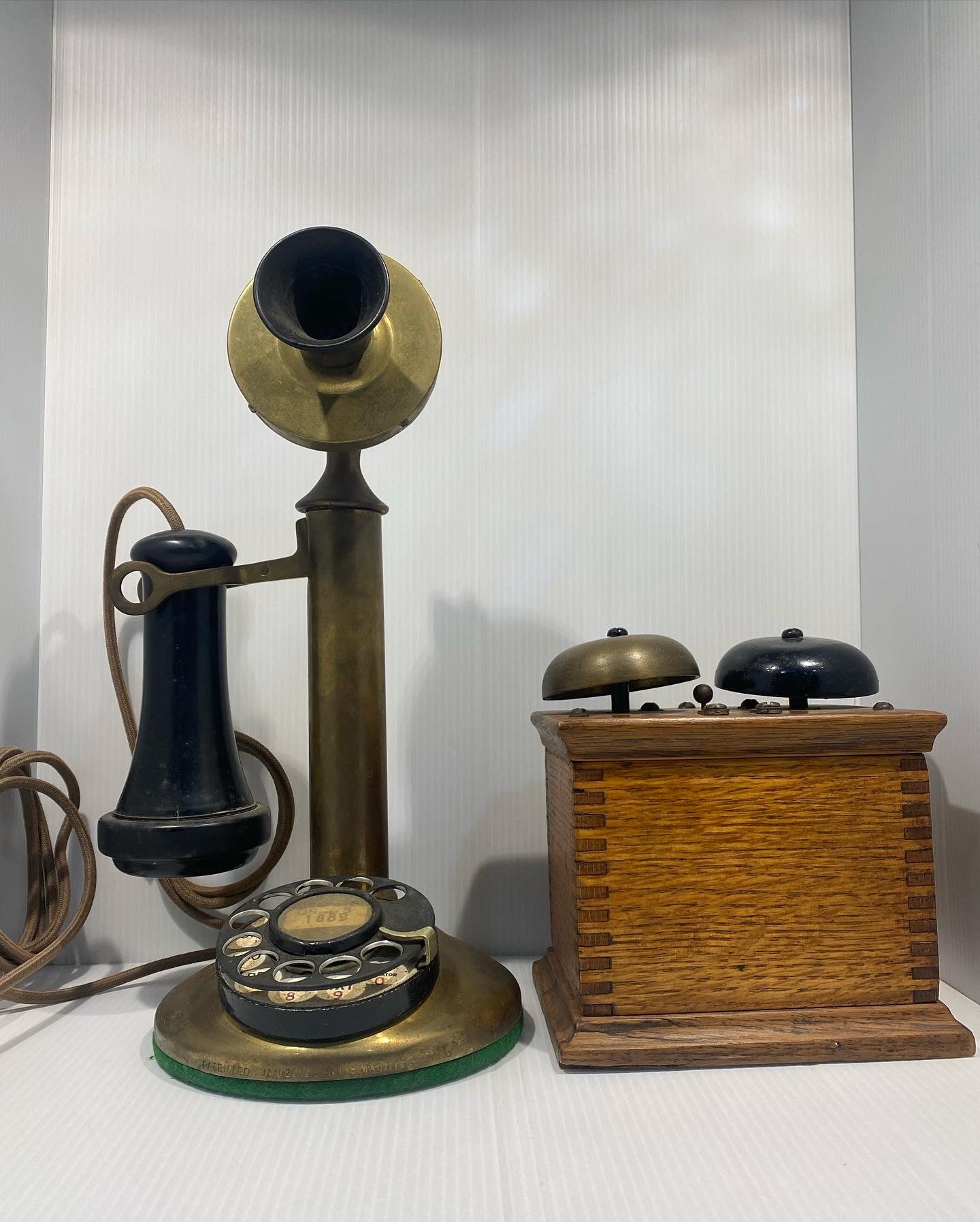 American Bell Candlestick Telephone. 1910