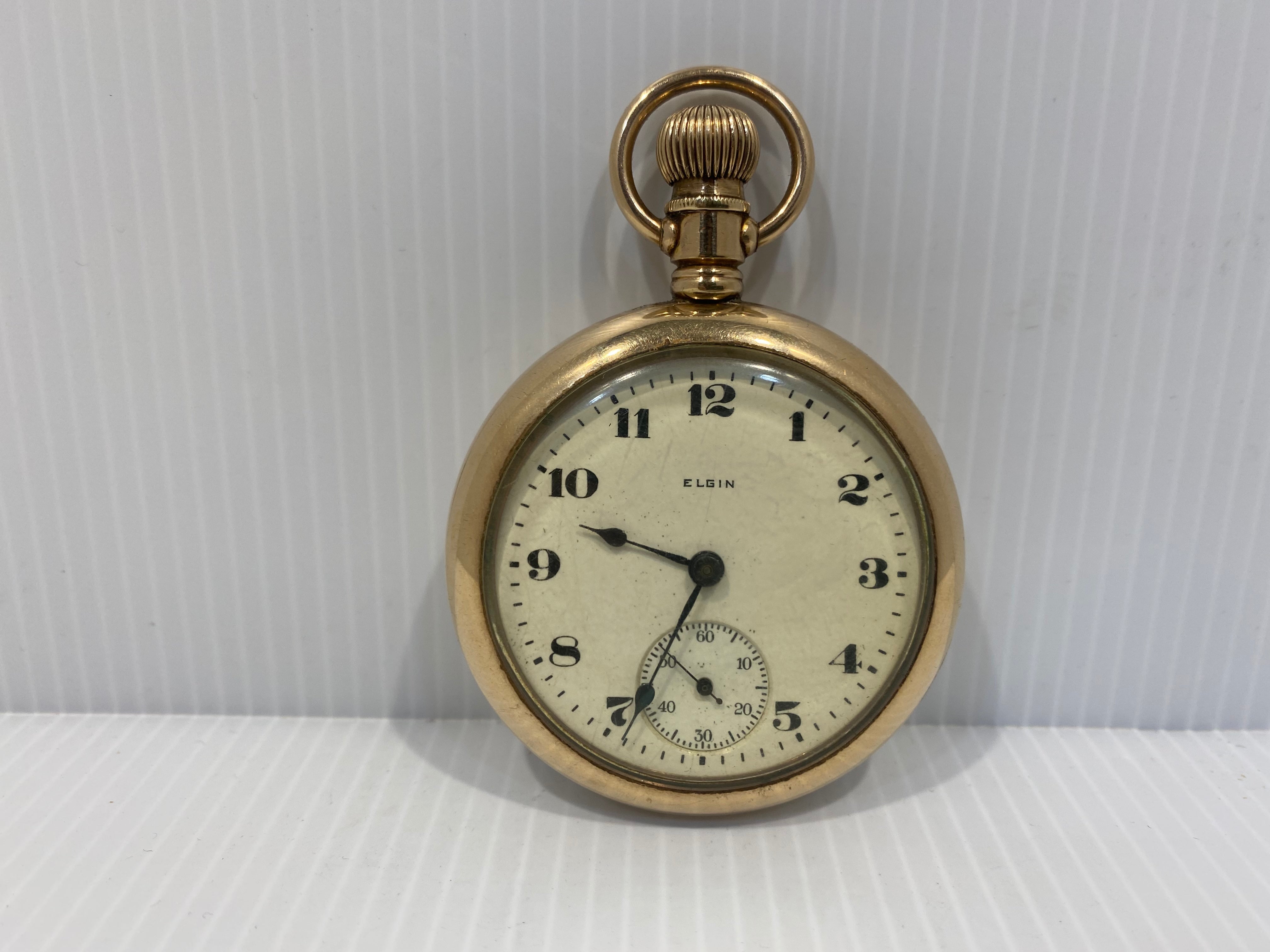 Antique 1920 Elgin model 5, pocket watch