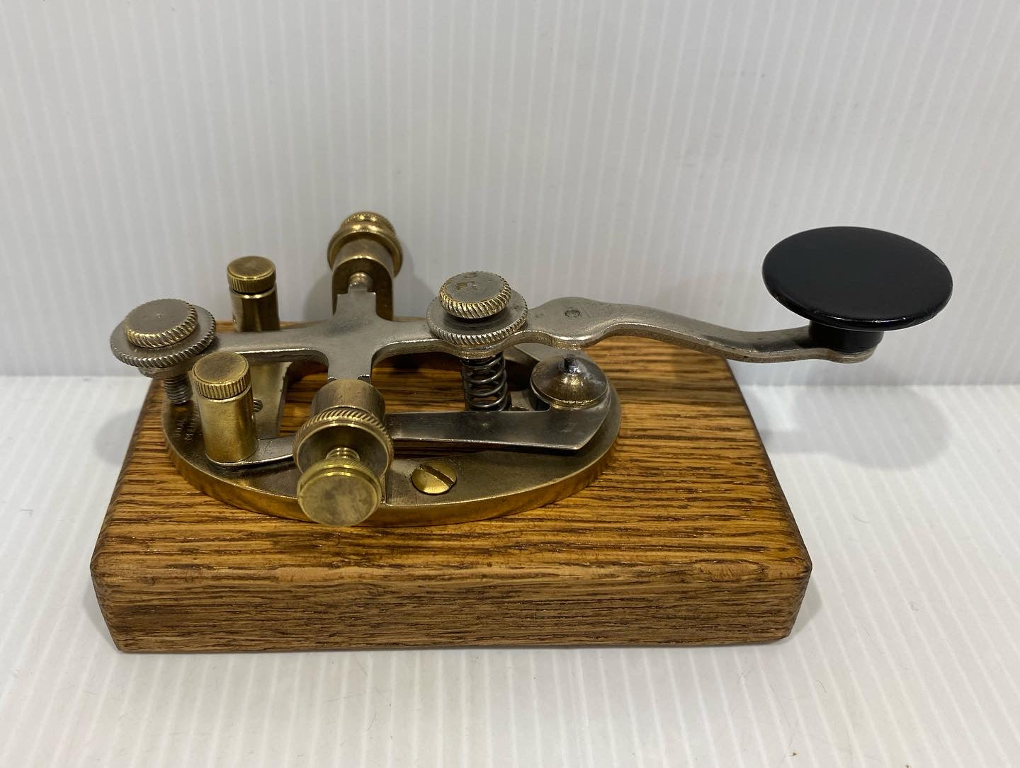1930s Signal Electric Mfg. Co. R-Telegraph Straight Key Morse Code Tapper