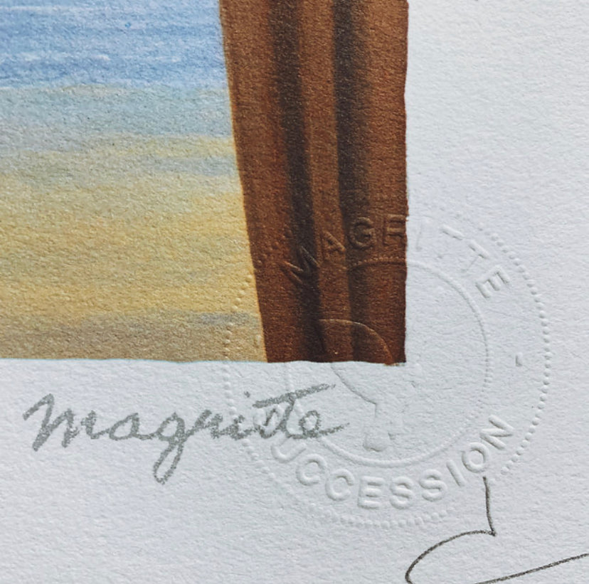 (after) René Magritte  Décalcomanie