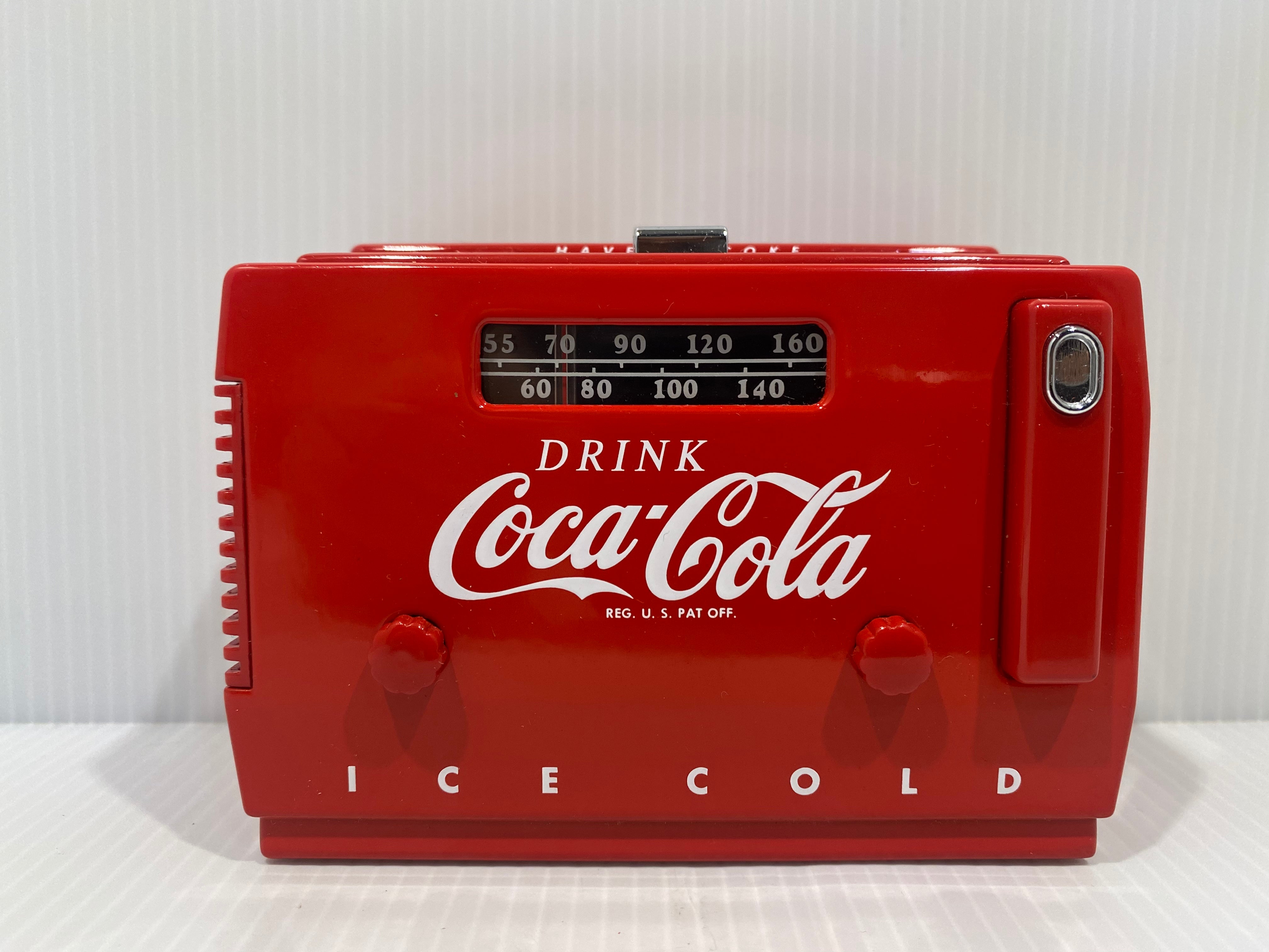 Coca-Cola Coke Mini Cooler AM/FM Radio