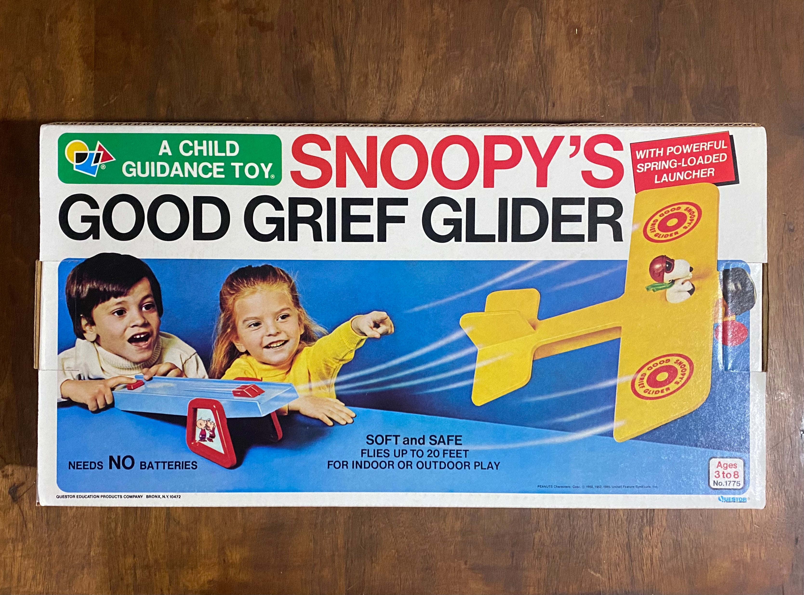 Vintage 1977 Snoopy’s Good Grief Glider.