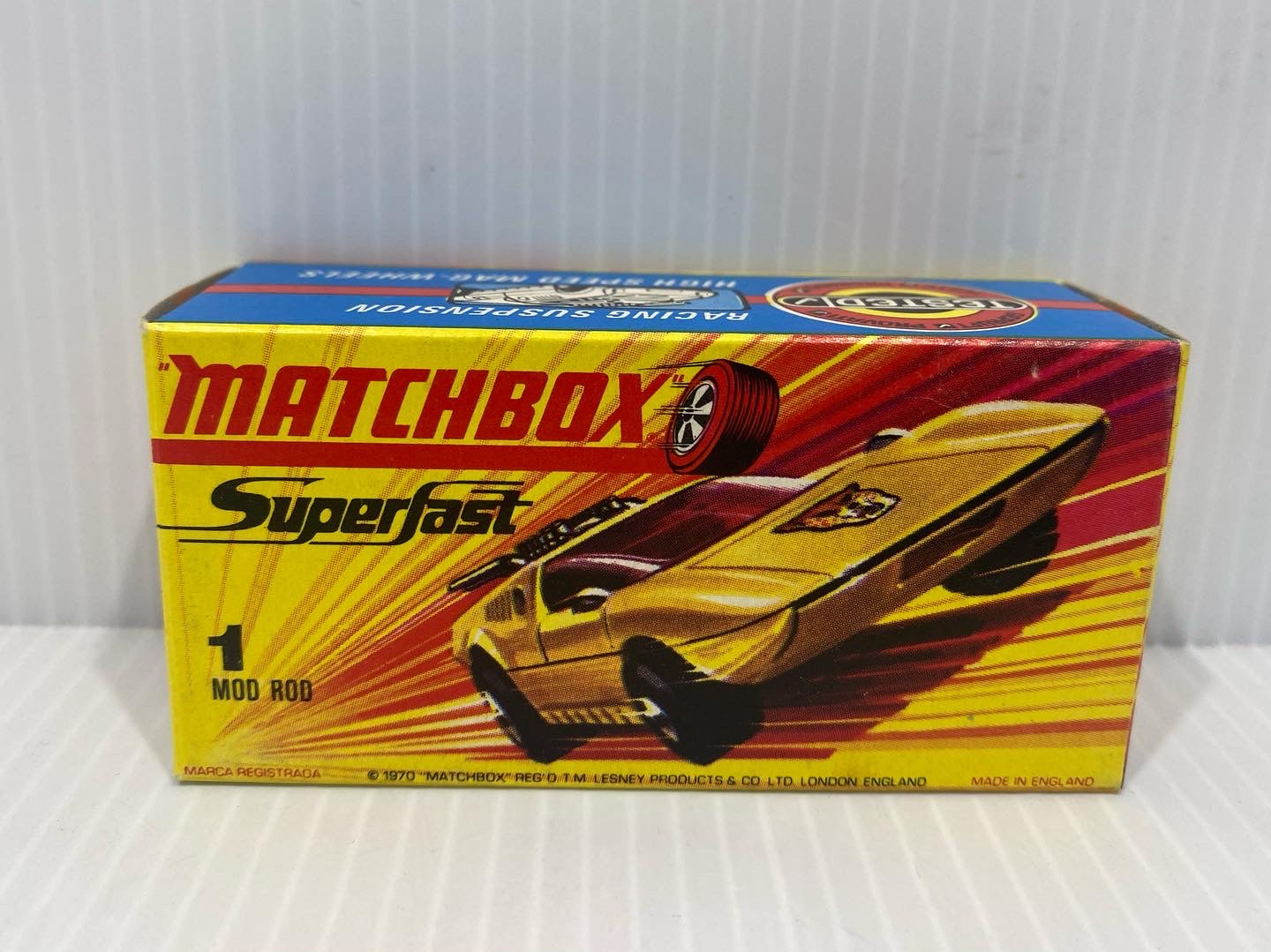 Mod Rod - Matchbox MB01/RN01 1971-1975. With original box