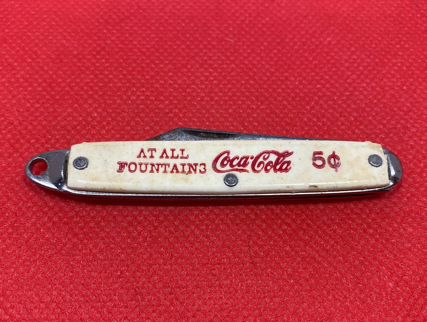 Antique, 1930s, Coca-Cola Pocket Knife