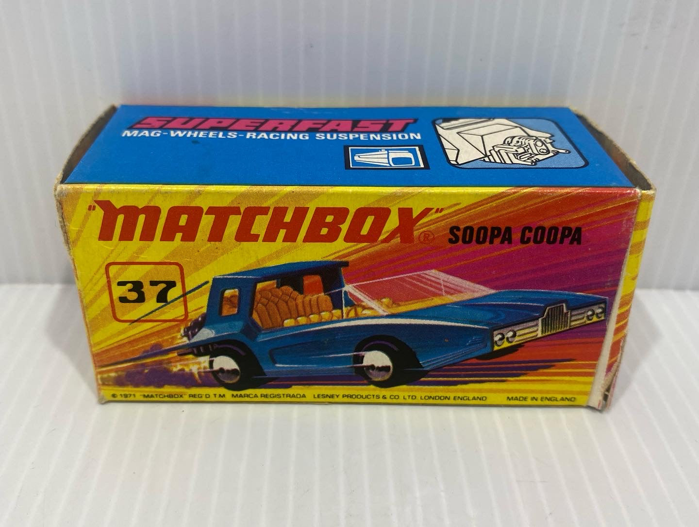 Soopa Coopa - Matchbox MB37 1973-1976. With original box