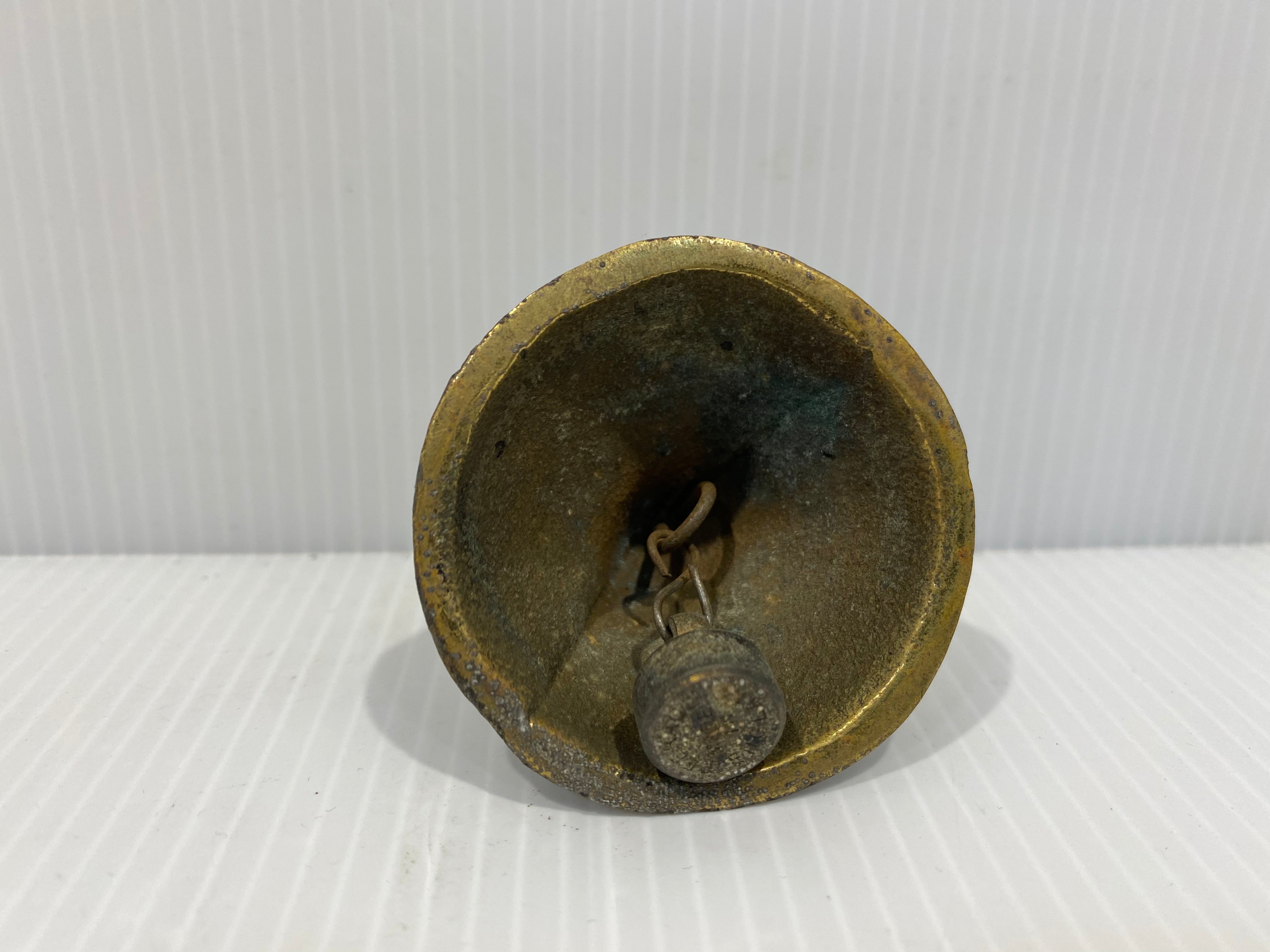 Vintage Brass Dutch child bell.
