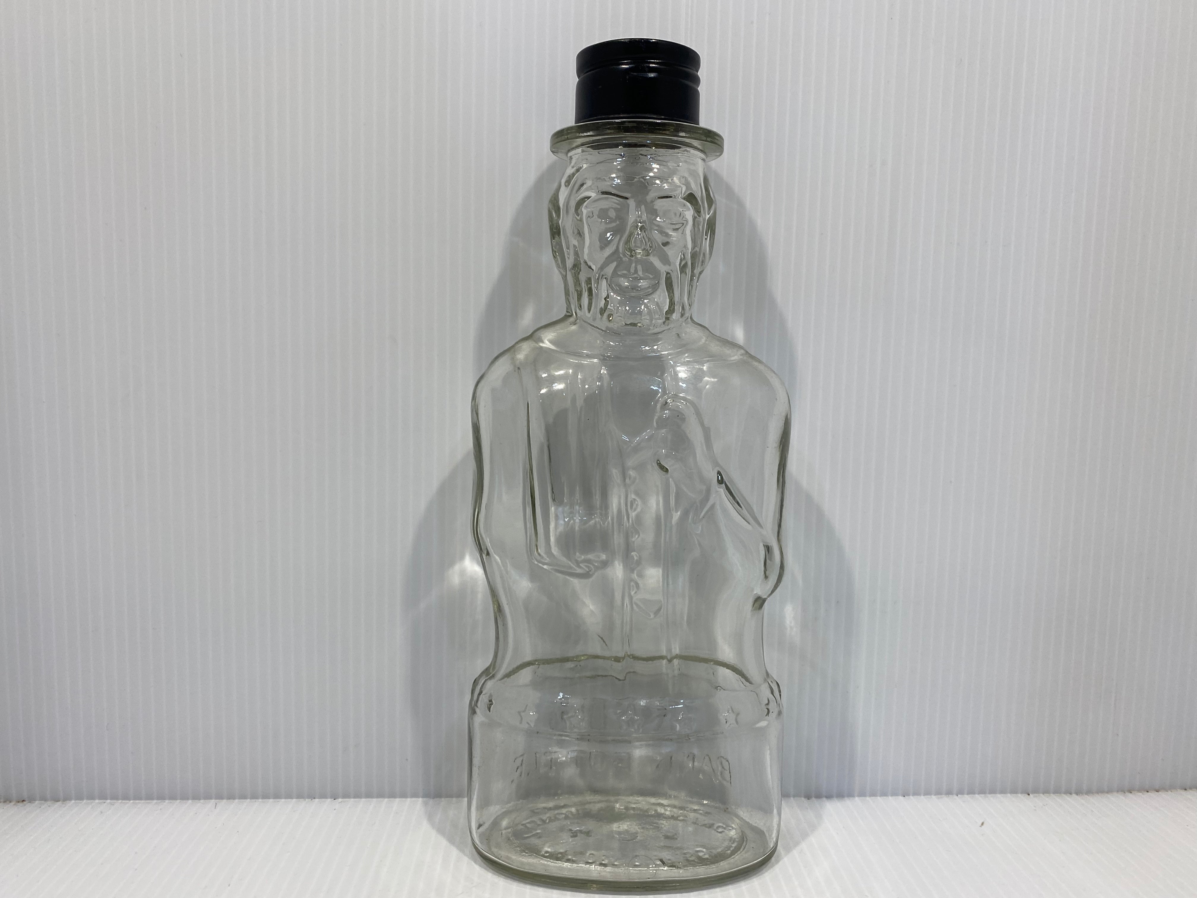 President Abraham Lincoln Bank Bottle Glass