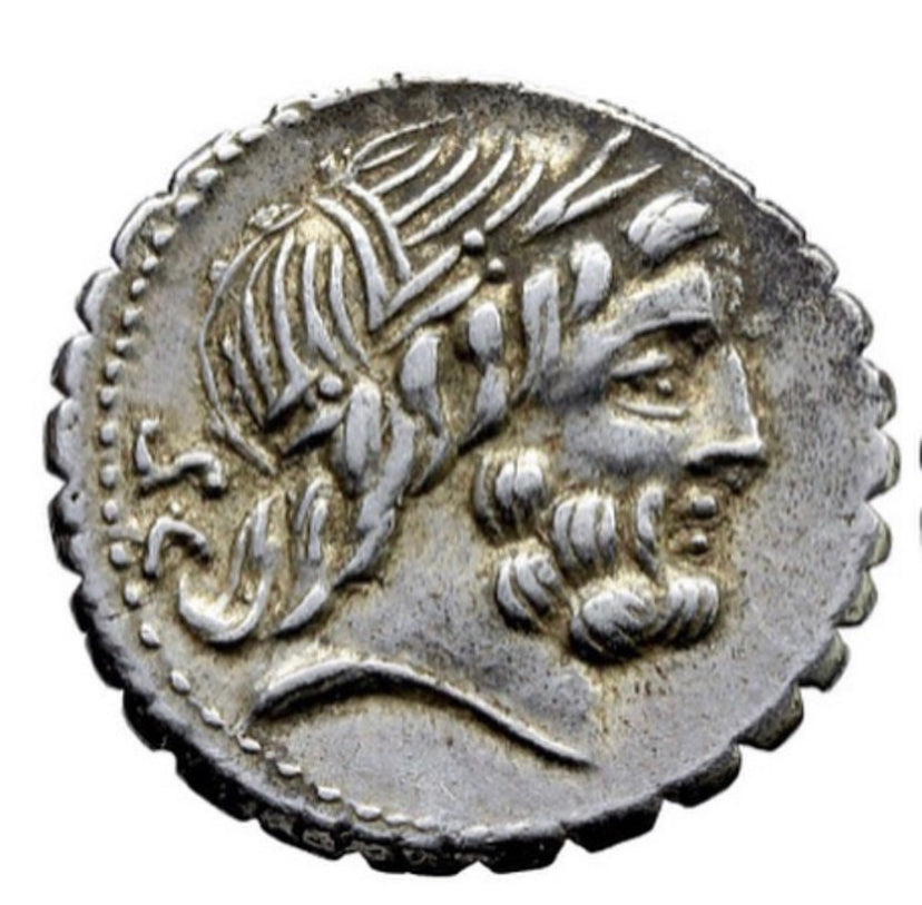Roma Republic denarius Q. Antonius Balbus, praetor in Sicily in 82 BC