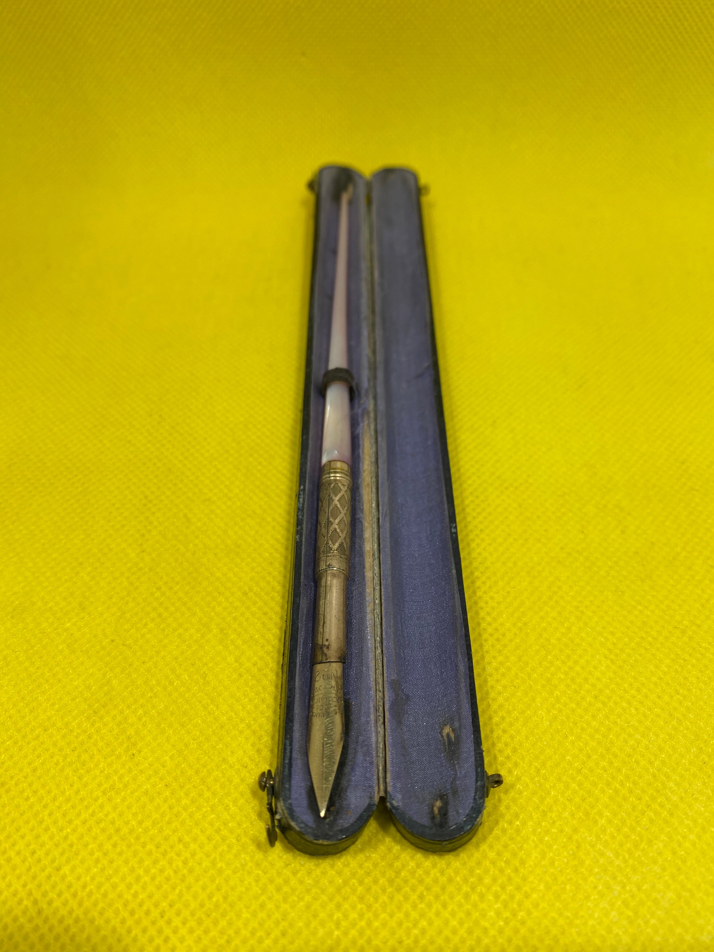 Victorian dip pen by E.S. Johnson & Co