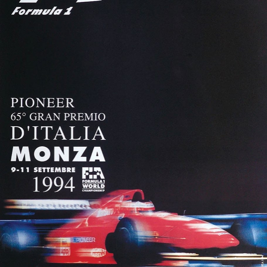 Gran Premio d’Italia - Monza 1994 original official event poster