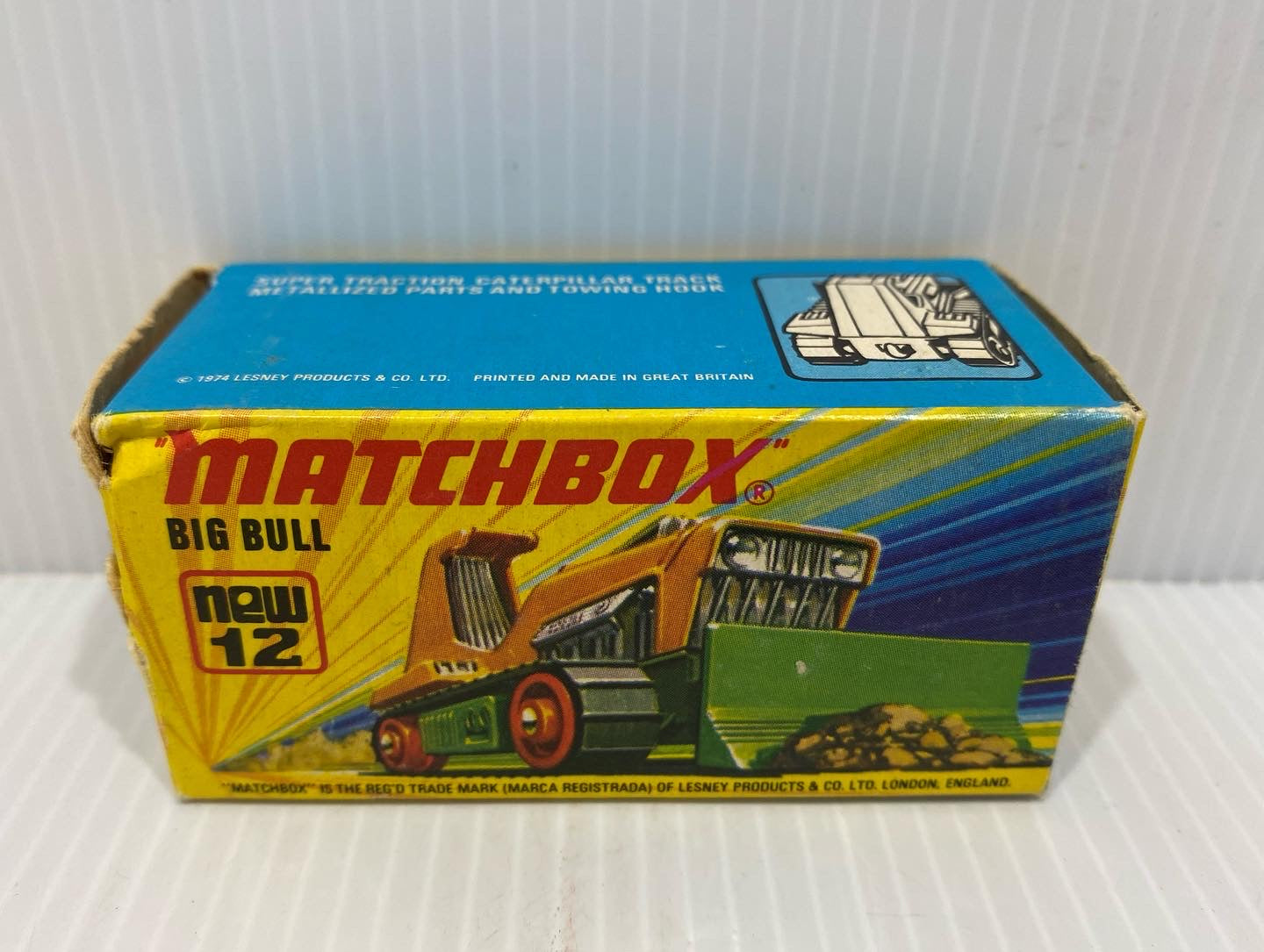 Bog Bull - Matchbox MB12 Superfast 1975-1979. With original box