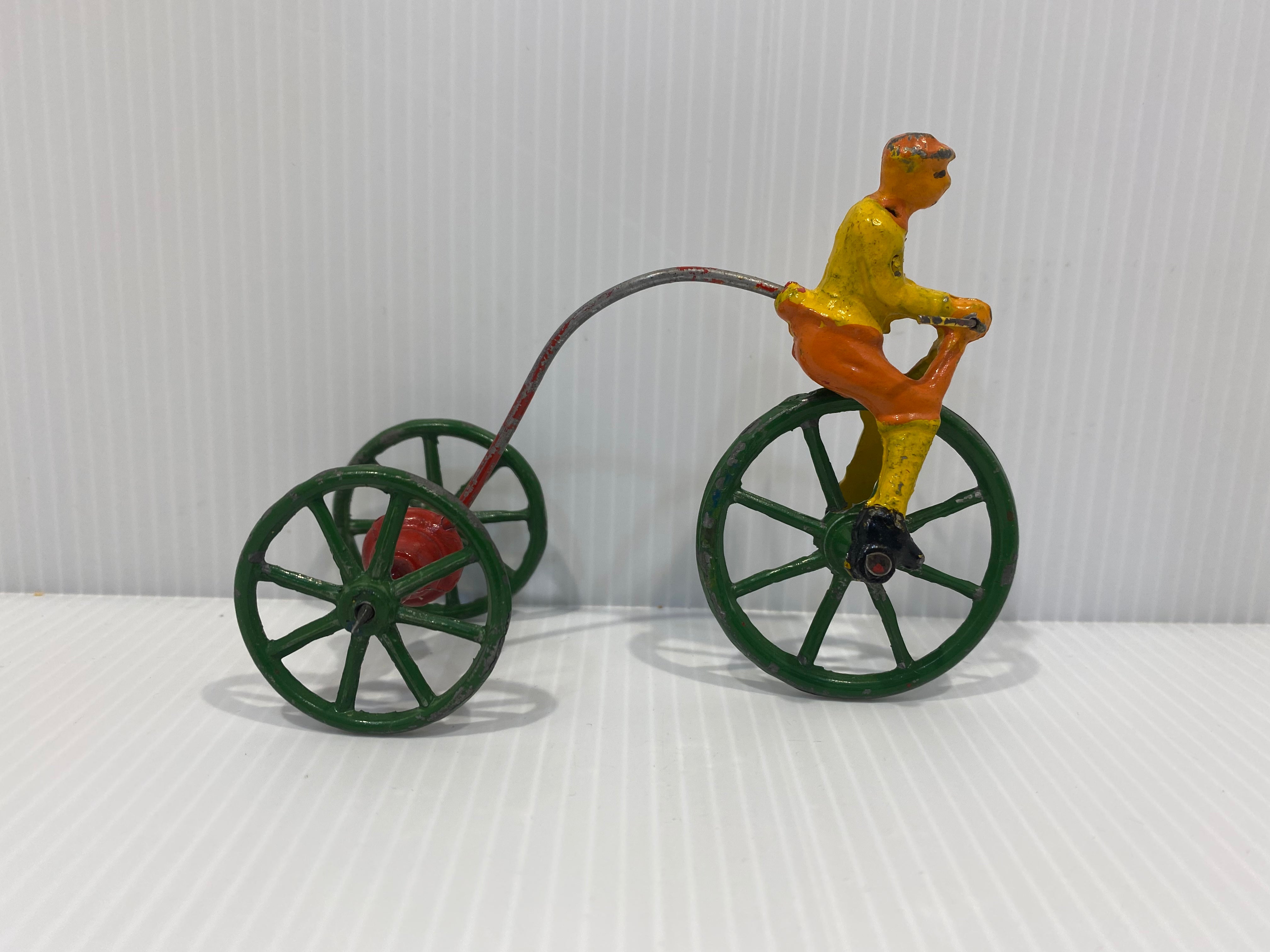 Cast iron, 1910s High Wheel toy