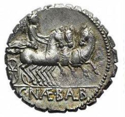 C. Naevius Balbus, Silver Denarius. 78 BC