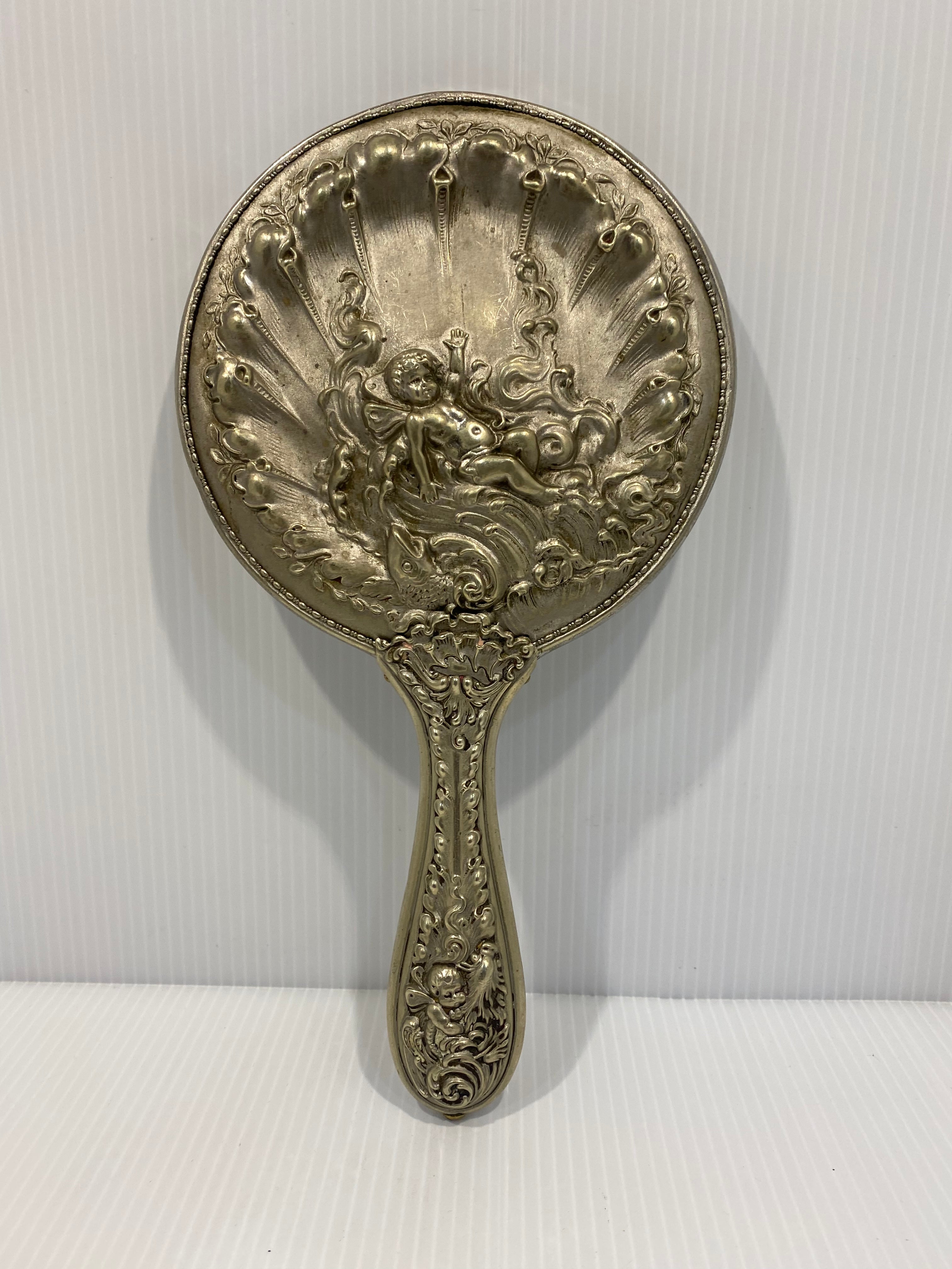 antique Italian 1920s vanity mirror