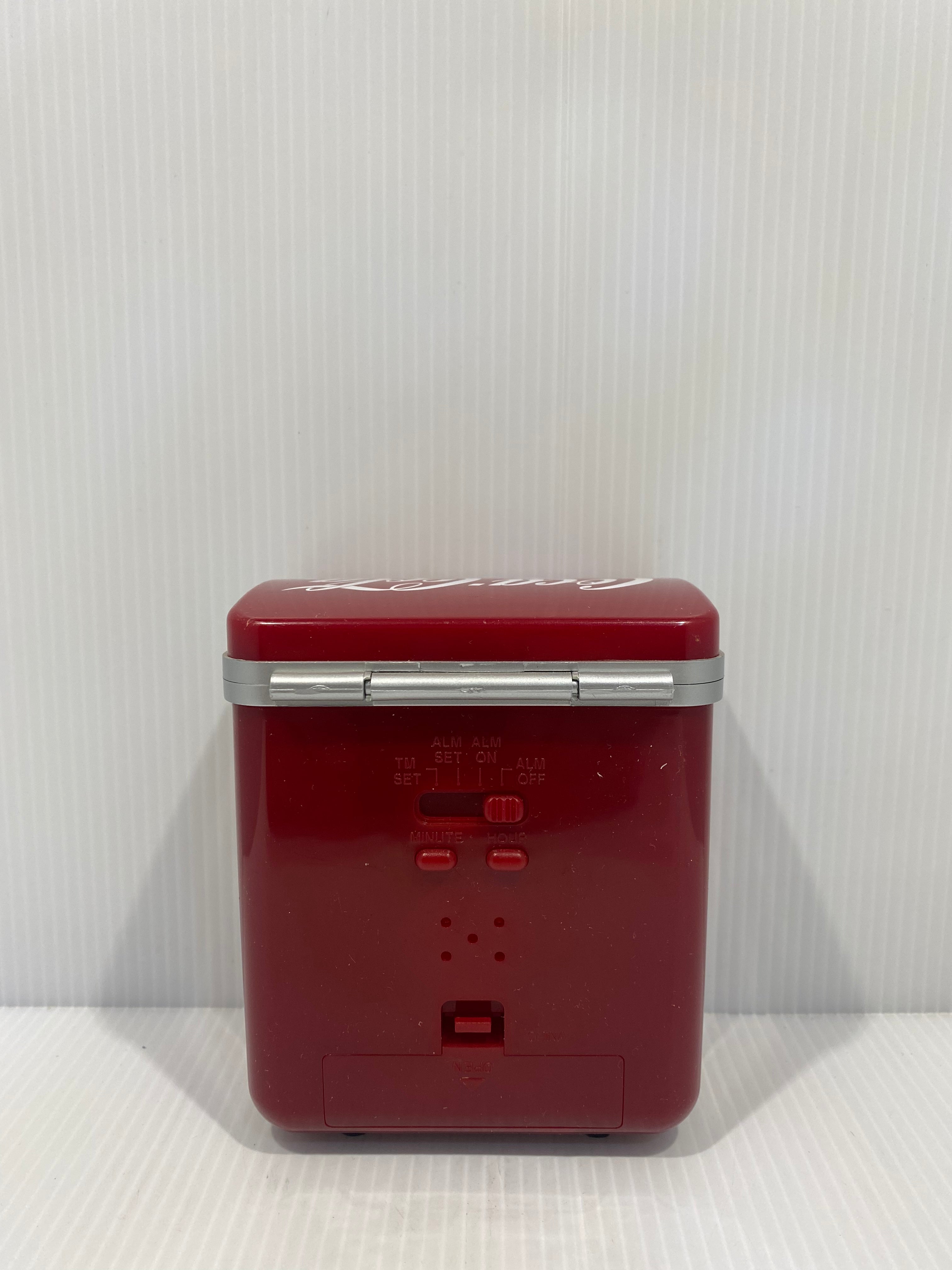 Coca-Cola retro cooler alarm clock