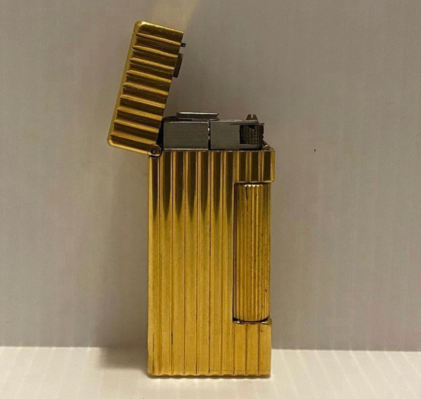 1950s DUNHILL Gold AUTO ROLLALITE, patrol lighter