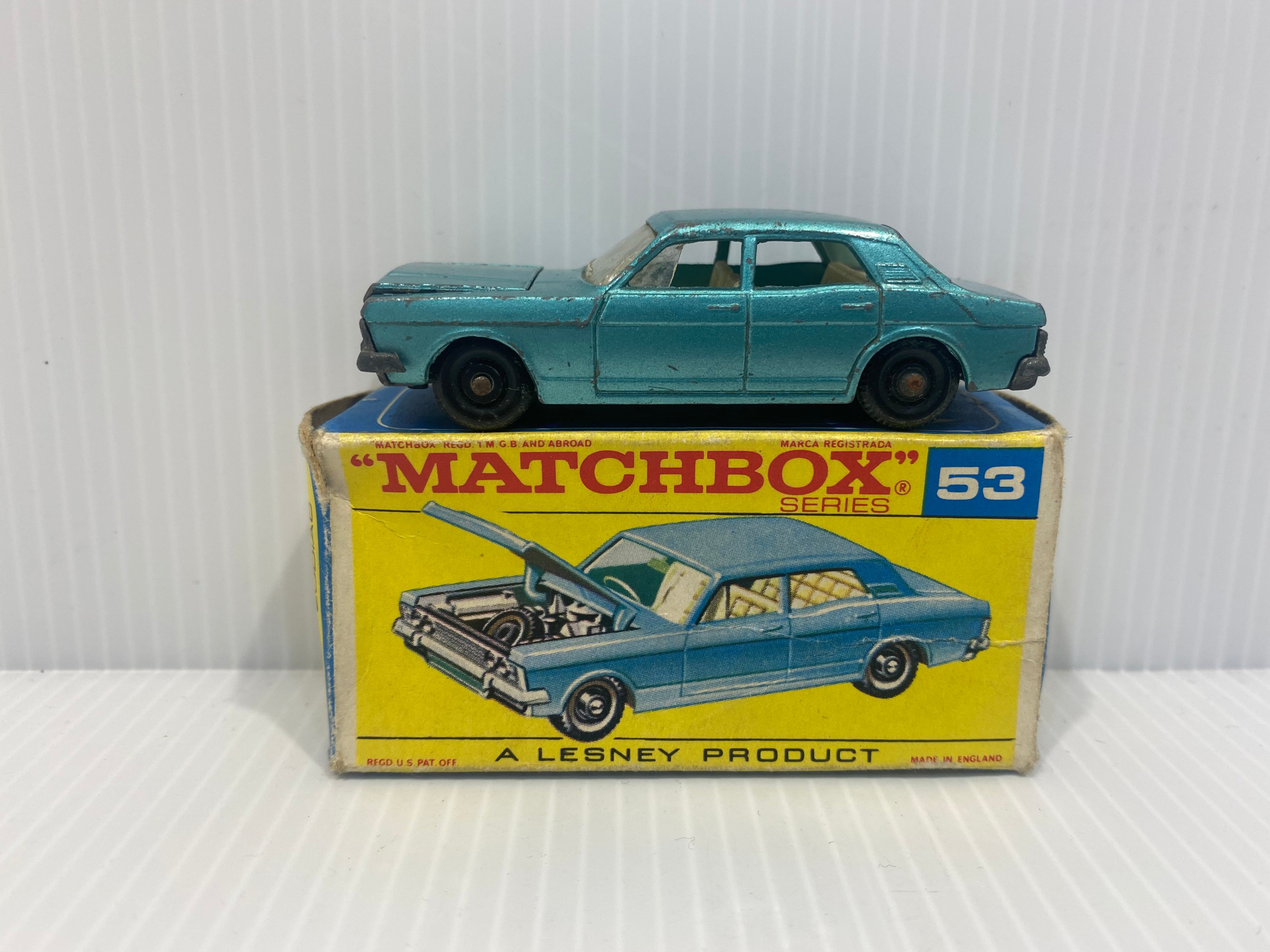 Matchbox Ford Zodiac MK IV  with original box