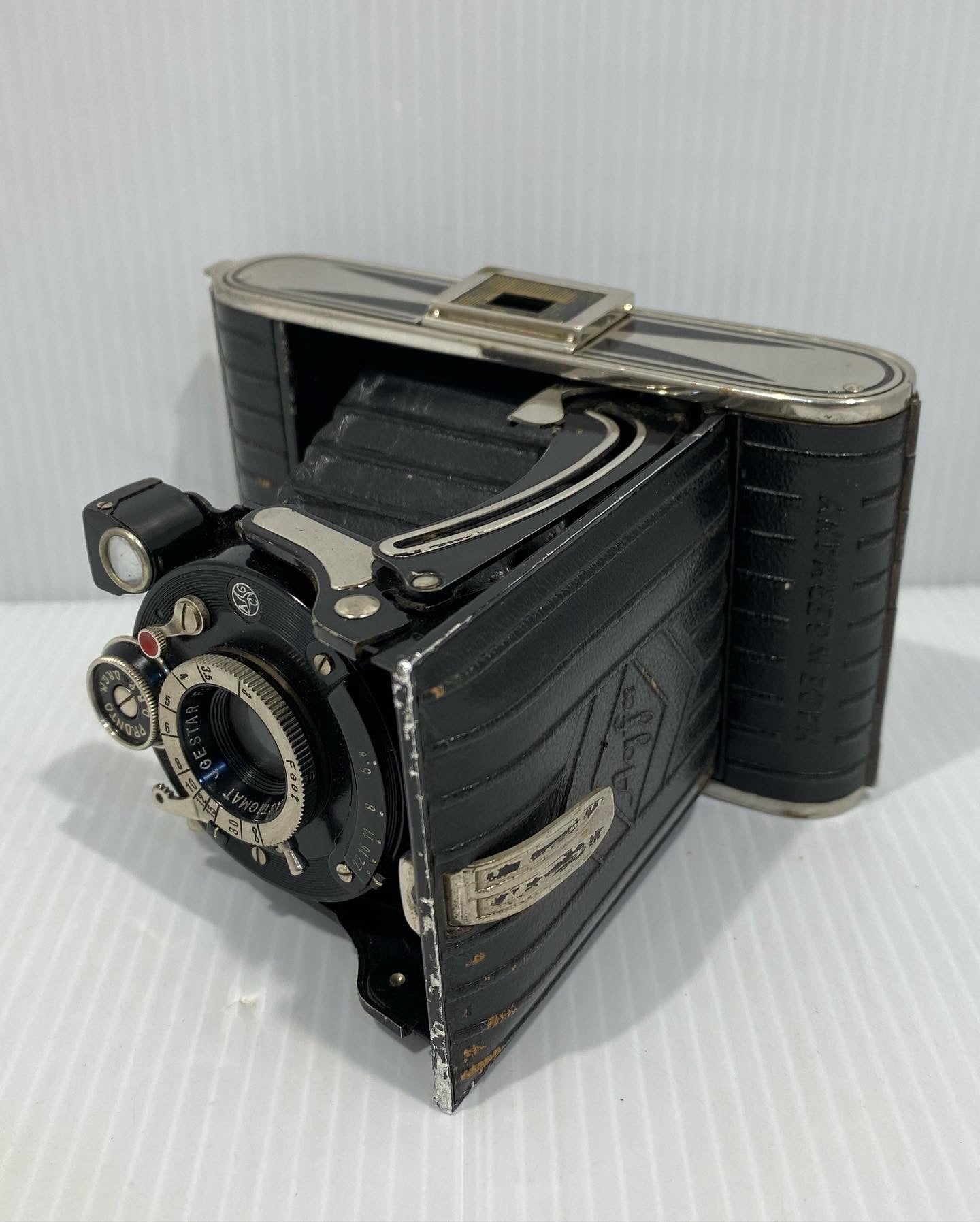 Agfa folding camera Antistigmat Jgestar 1930 Germany