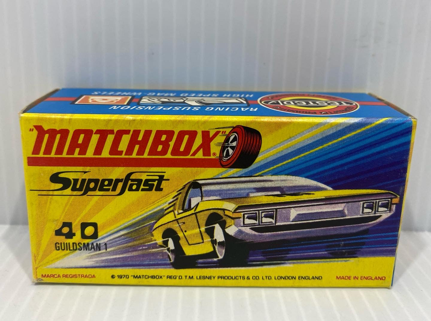 Guildsman - Matchbox MB40 1971-1975. With original box