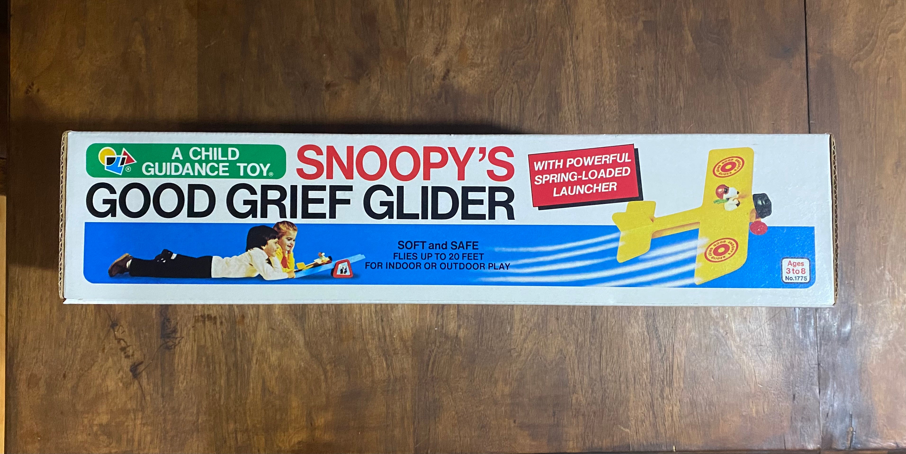 Vintage 1977 Snoopy’s Good Grief Glider.