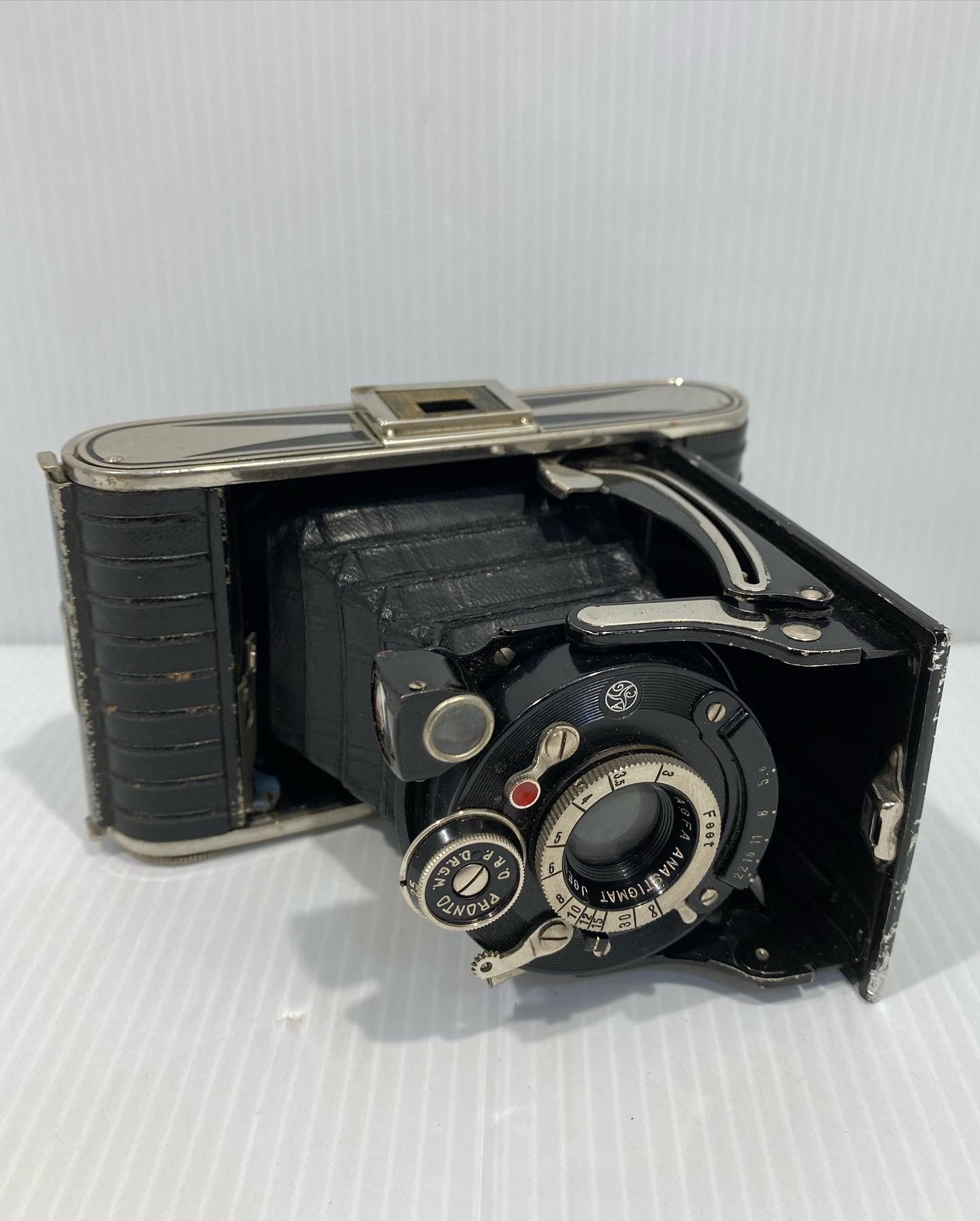 Agfa folding camera Antistigmat Jgestar 1930 Germany