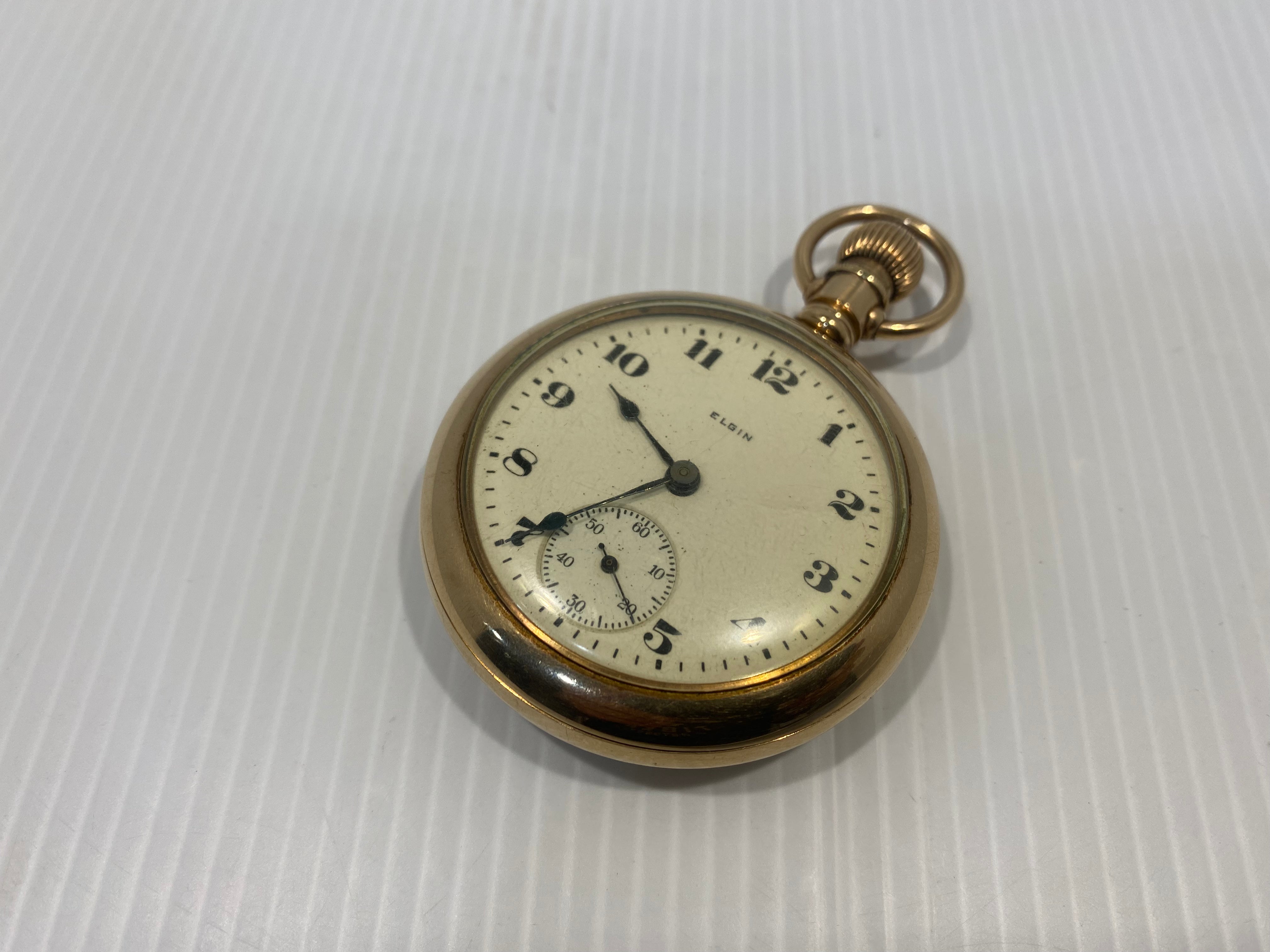 1920 elgin on sale pocket watch