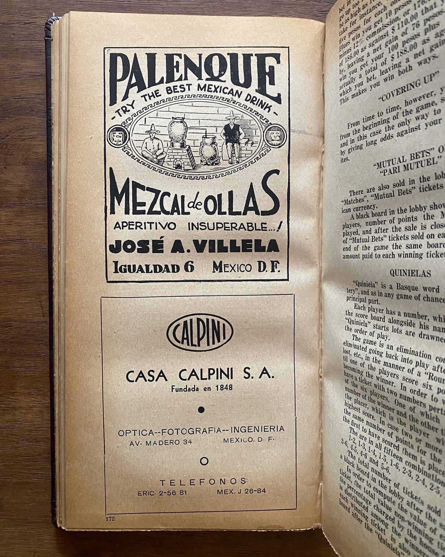 Very rare Mexican book “Guia de Turismo y Carreteras en Mexico. 1937 “