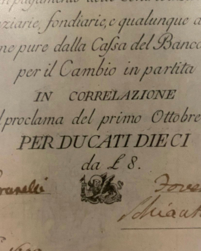 Venezia 10 Ducati 1798